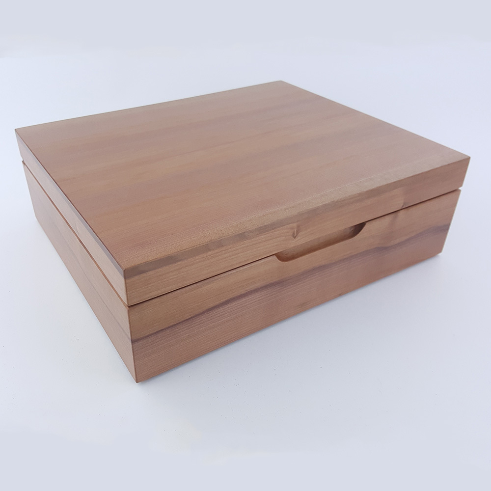 Tasmanian Myrtle Jewel Box Fitted With Half Tray Large View