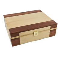 Jewel Box Fitted With Half Tray Contrasting Timbers Alternate Image Large View