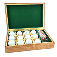 Tasmanian Blackwood Golf Ball Gift Box Alternate Image Large View