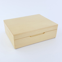 Tasmanian Huon Pine Jewel Box Fitted with Dividers Alternate Image Large View