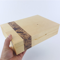 Tasmanian Huon Pine Jewel Box with Contrasting Inlay Alternate Image Large View