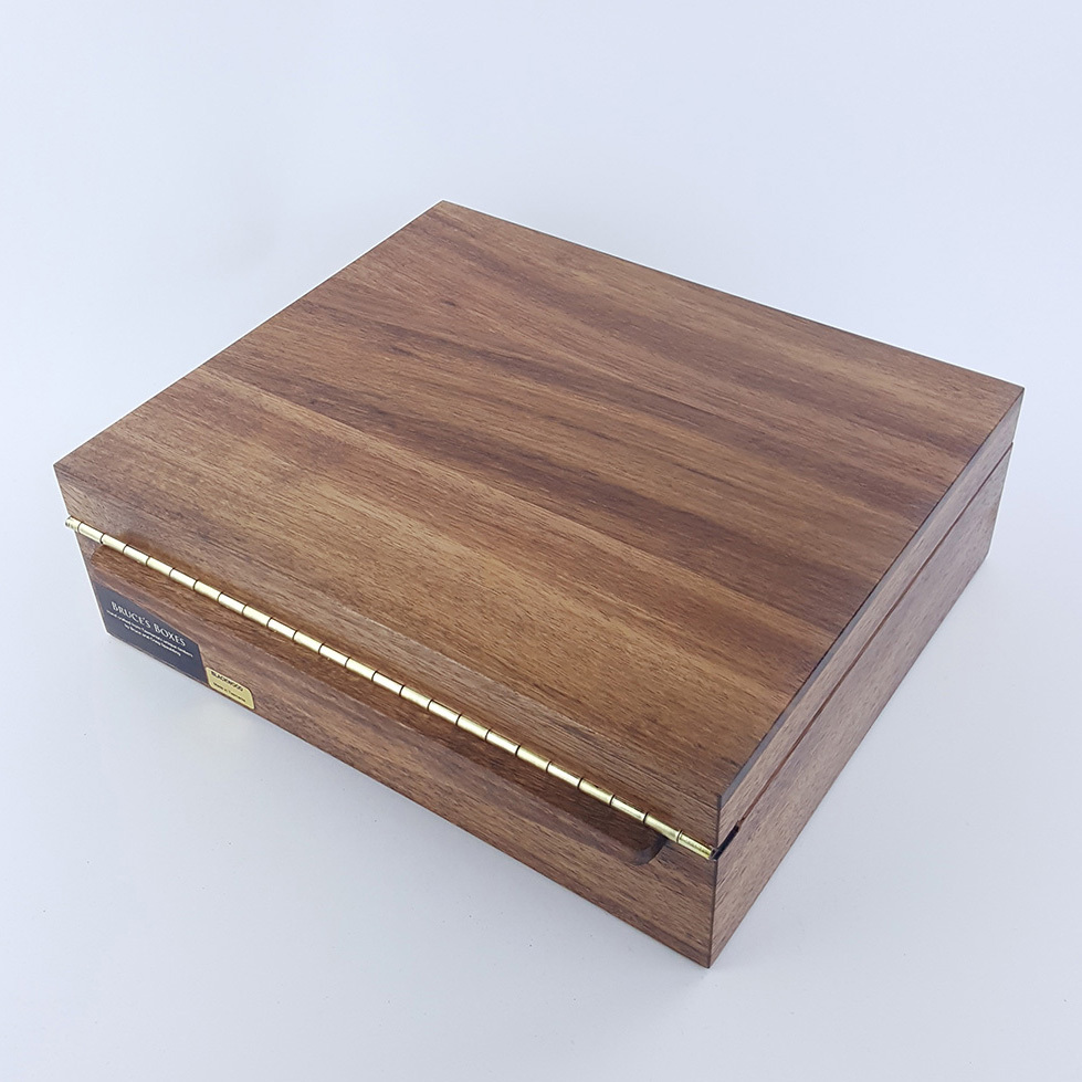 Tasmanian Blackwood Jewel Box Fitted With Half Tray Large View