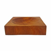 Tasmanian Figured Blackwood Square Bowl Large Alternate Image Large View