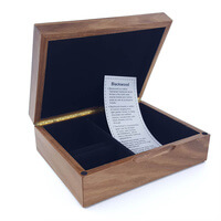 Tasmanian Blackwood Jewel Box Fitted with Dividers Large View